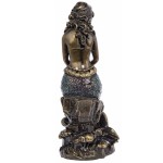 Design Toscano Oceans Mermaid Mosaic Glass Lamp