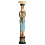 Design Toscano Queen Nefertiti Floor Lamp