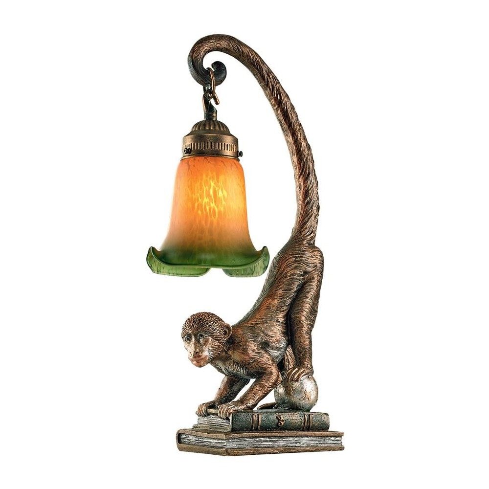 Design Toscano Monkey Business Table Lamp