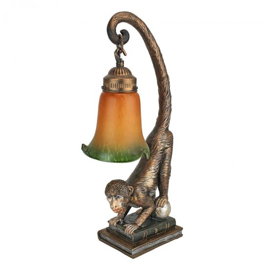 Design Toscano Monkey Business Table Lamp