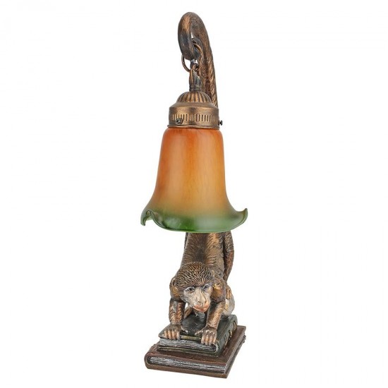 Design Toscano Monkey Business Table Lamp