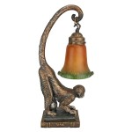 Design Toscano Monkey Business Table Lamp