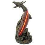 Design Toscano Viper The Serpent Dragon Lamp