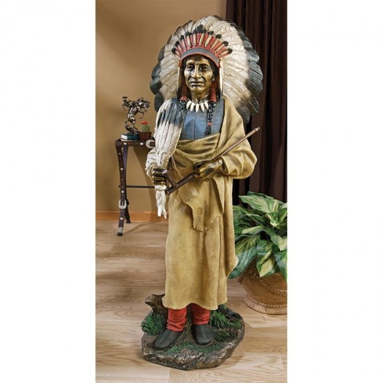 Design Toscano Native American Indian Spirit Chief