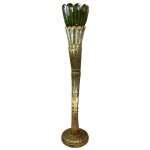 Design Toscano Art Deco Peacock Floor Lamp