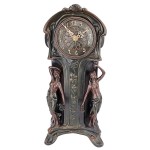 Design Toscano Art Nouveau Mantlepiece Clock