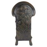 Design Toscano Art Nouveau Mantlepiece Clock