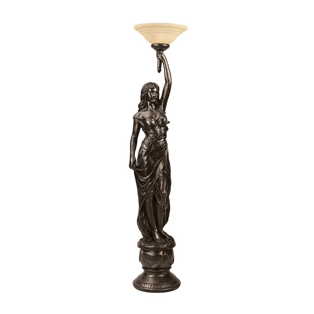 Design Toscano Goddess Hestia Floor Lamp