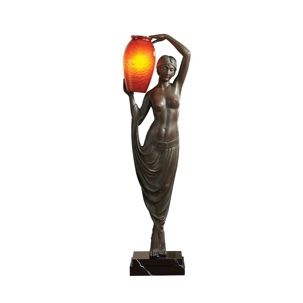 Design Toscano Art Deco Goddess Of Light Floor Lamp