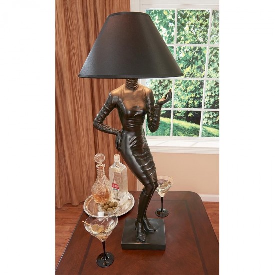 Design Toscano Table Top Mlle Haute Coutoure Lamp