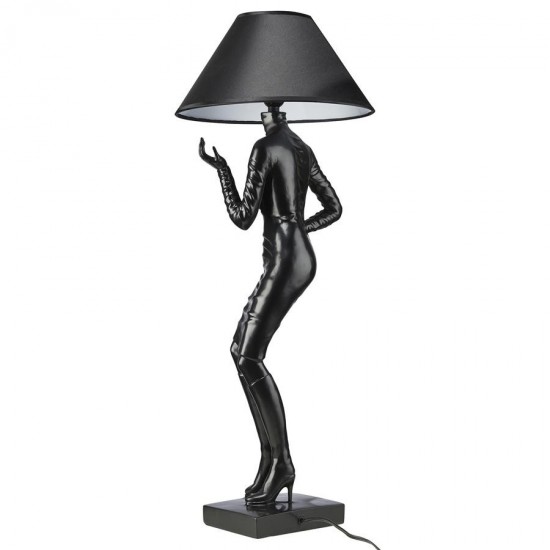 Design Toscano Table Top Mlle Haute Coutoure Lamp