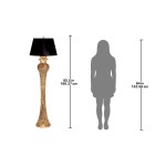 Design Toscano Peacock Panorama Floor Lamp