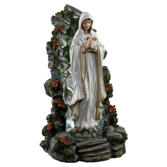 Design Toscano Blessed Virgin Mary Illuminated Statue