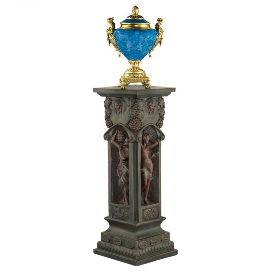 Design Toscano Green Fontaine Des Innocents Pedestal