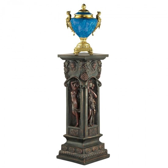 Design Toscano Green Fontaine Des Innocents Pedestal