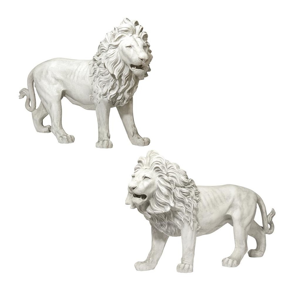 Design Toscano S/2 Regal Lions Of Grisham Manor