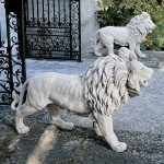 Design Toscano S/2 Regal Lions Of Grisham Manor