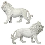 Design Toscano S/2 Regal Lions Of Grisham Manor