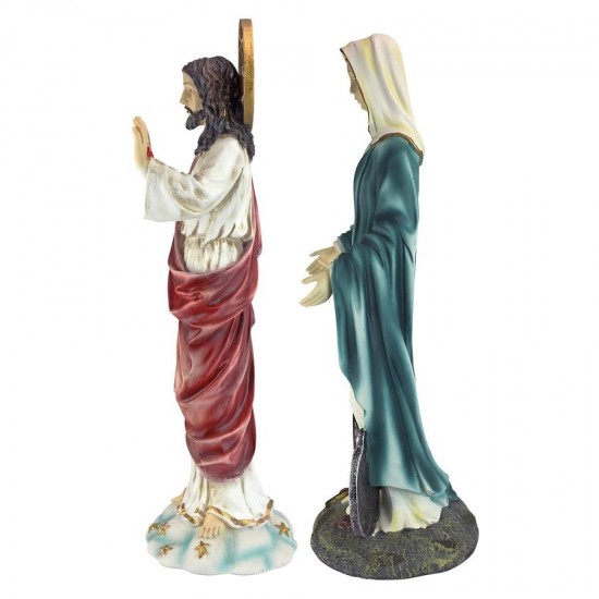 Design Toscano S/ Jesus & Mary Devotional Sculptures