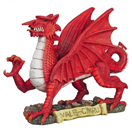 Design Toscano Medium Welsh Dragon