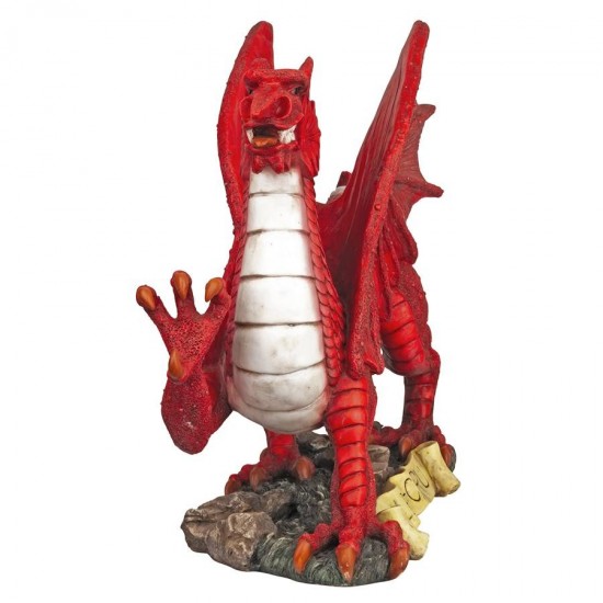 Design Toscano Medium Welsh Dragon