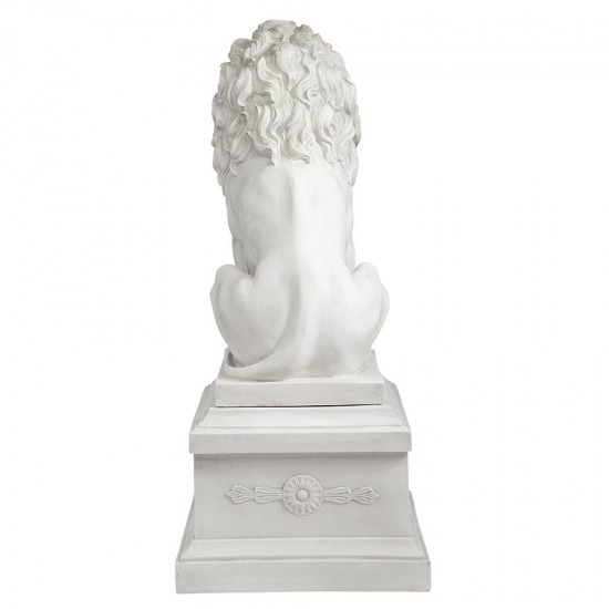 Design Toscano S/ Lion Of Florence W/ Base