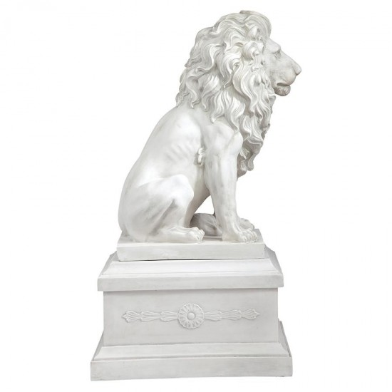 Design Toscano S/ Lion Of Florence W/ Base