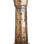 Design Toscano Golden Pedestal Of The Egyptian Kings