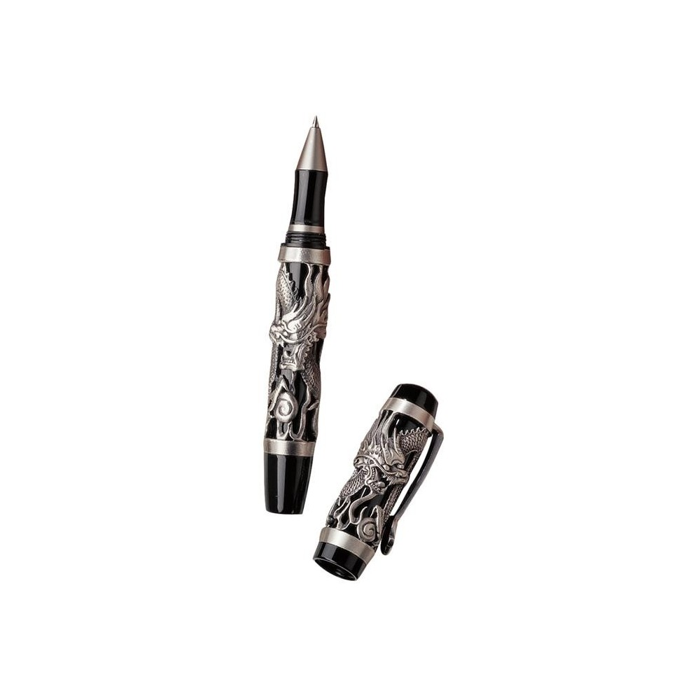 Design Toscano Twin Dragons Pewter Pen
