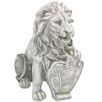 Design Toscano Left Castello Di Rocca Lion Statue