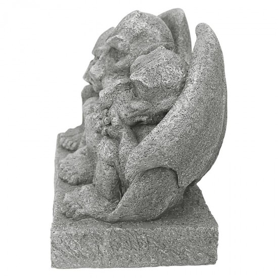 Design Toscano Hear See Speak No Evil Gargoyle Statue