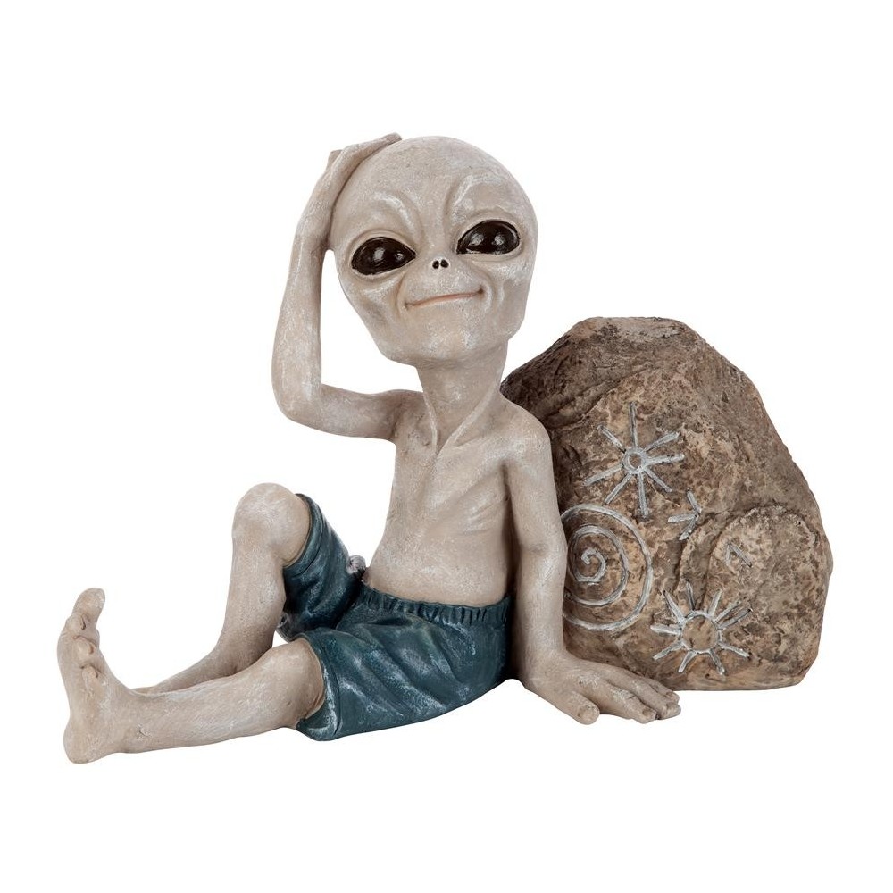 Design Toscano Surfer Dude Alien Statue