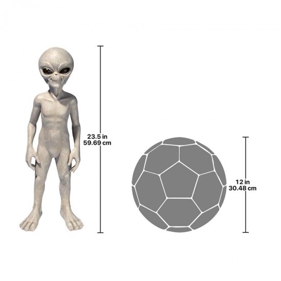 Design Toscano Medium Out Of This World Alien Statue