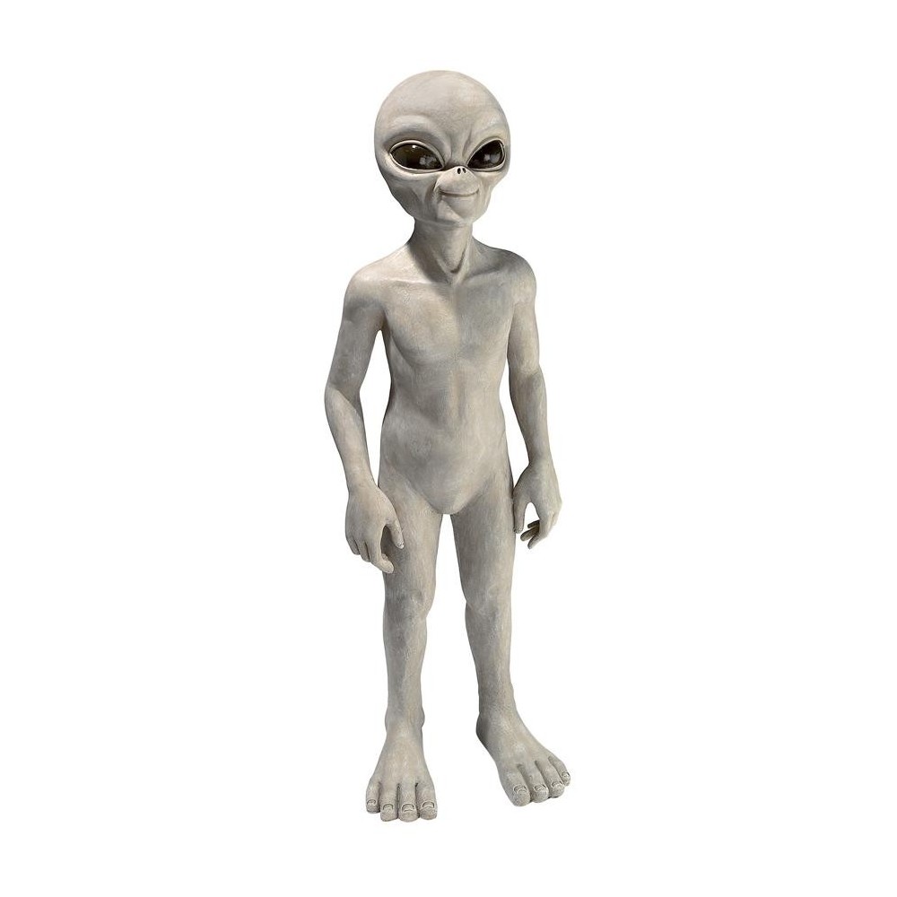 Design Toscano Large Out Of This World Alien Statue