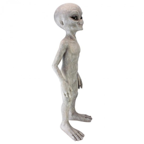 Design Toscano Large Out Of This World Alien Statue