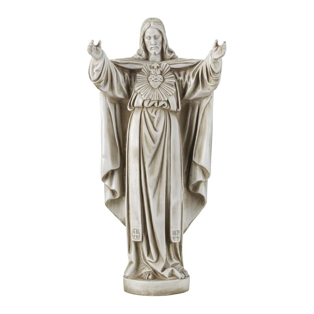 Design Toscano Sacred Heart Of Jesus Garden Statue