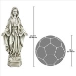 Design Toscano Large Madonna Of Notre Dame Statue