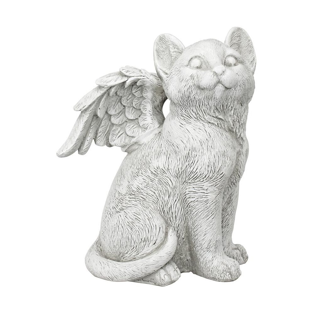 Design Toscano Large Loving Friend Memorial Cat Angel