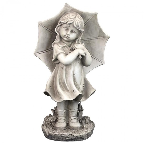 Design Toscano Little Girl With Umbrella