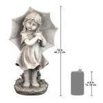 Design Toscano Little Girl With Umbrella