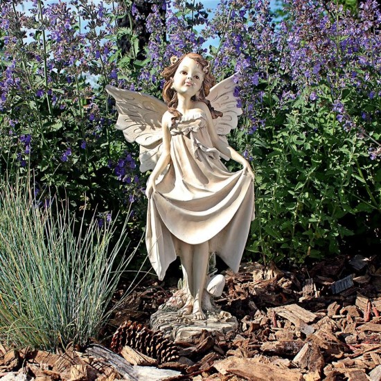 Design Toscano Calla Wildflower Meadow Fairy Statue