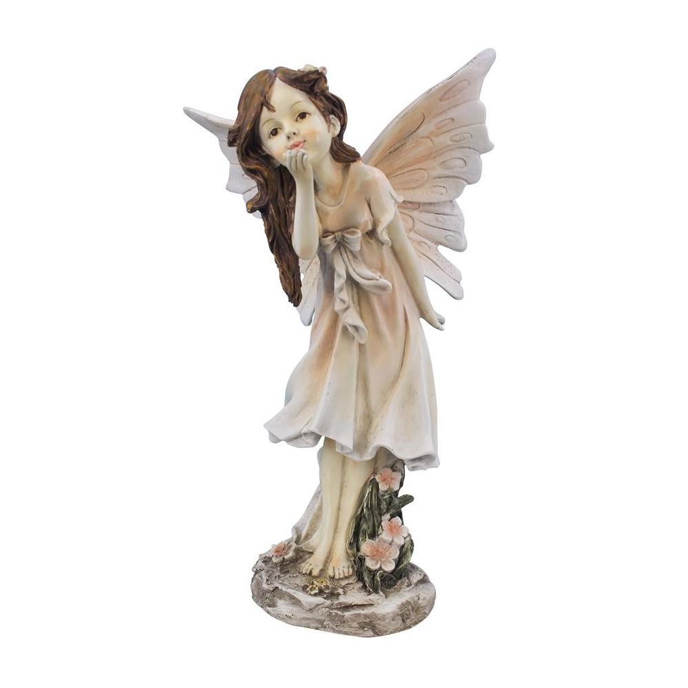Design Toscano Blossom Wildflower Meadow Fairy Statue Design Toscano Blossom Wildflower Meadow Fairy Statue