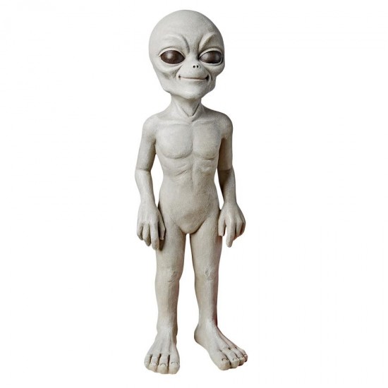 Design Toscano Small Out Of This World Alien Statue