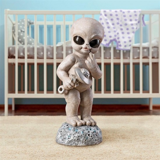 Design Toscano Zeta The Toddler Alien Statue