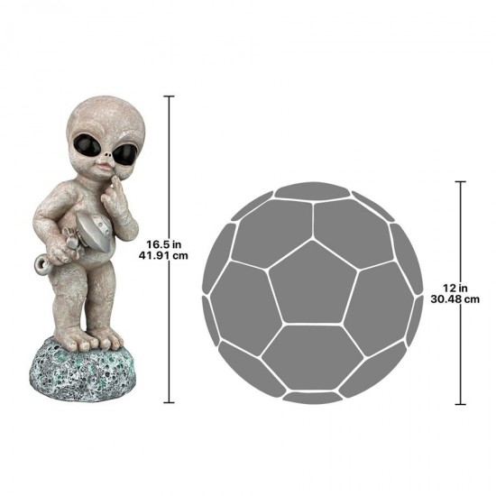 Design Toscano Zeta The Toddler Alien Statue