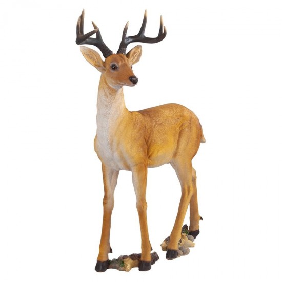 Design Toscano Woodland Buck Deer Statue