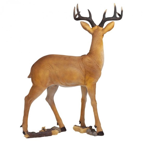 Design Toscano Woodland Buck Deer Statue