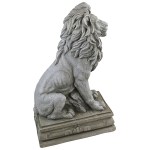 Design Toscano Fouquet Royal Palace Sentinal Lion