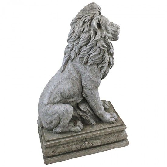 Design Toscano Fouquet Royal Palace Sentinal Lion