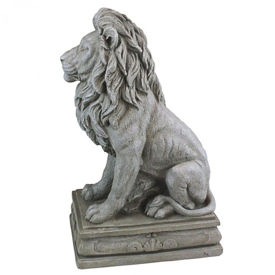 Design Toscano Fouquet Royal Palace Sentinal Lion